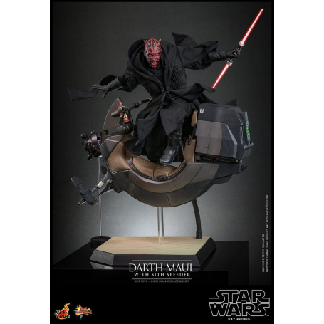 Star Wars Episode I Figura Movie Masterpiece 1/6 Darth Maul with Sith Speeder 29 cm