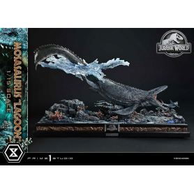 2649€ Jurassic World Estatua Legacy Museum Collection 1/15 Mosasaurus "Lagoon" Bonus Version 57 cm