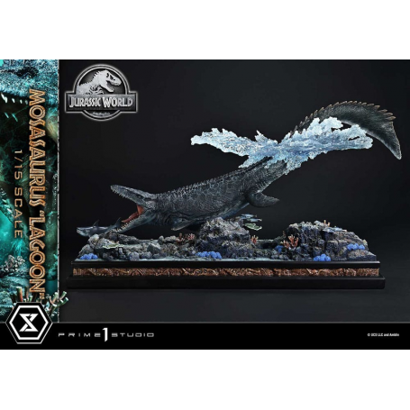 2199€ Jurassic World Estatua Legacy Museum Collection 1/15 Mosasaurus "Lagoon" 57 cm