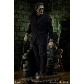 835€ Frankenstein Estatua Premium Format Mixed Media Frankenstein (Fabric Costume) 57 cm