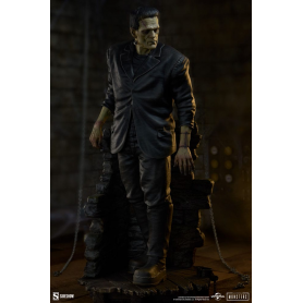 835€ Frankenstein Estatua Premium Format Frankenstein (Fabric Costume) 57 cm