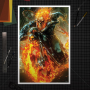 119€ Marvel Litografia Cosmic Ghost Rider 61 x 41 cm - sin marco