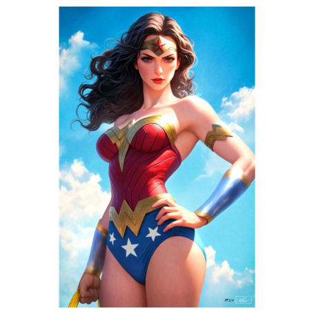 129€ DC Comics Litografia Justice League Trinity: Wonder Woman 61 x 41 cm - sin marco