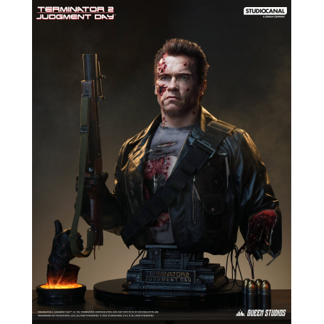 8999€ BUSTO TERMINATOR QUEEN STUDIOS LIFE SIZE