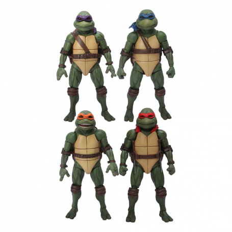 399€ Las Tortugas Ninja box set Figuras 1/12 Teenage Mutant Ninja Turtles (1990 Movie) 15 cm