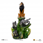 The Lion King Estatua Art Scale Deluxe 1/10 Scar Deluxe 31 cm