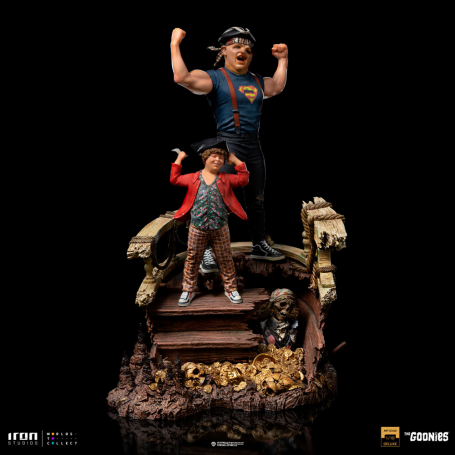 The Goonies Estatua Deluxe Art Scale 1/10 Sloth and Chunk 30 cm