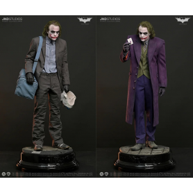4899€ DC Batman El caballero oscuro ,The Dark Knight , 1/3 Joker robo del banco Dual Version JND Studios 70cm