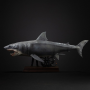 Jaws Estatua 1/10 509€ Deluxe Art Scale Steven Spielberg Jaws 50th anniversary 27 cm