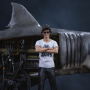 Jaws Estatua 1/10 509€ Deluxe Art Scale Steven Spielberg Jaws 50th anniversary 27 cm