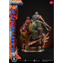 2399€ Masters of the Universe Estatua Real Elite Masterline Series 1/4 He-Man & Battle Cat Ultimate Bonus Version 86 cm