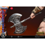 2399€ Masters of the Universe Estatua Real Elite Masterline Series 1/4 He-Man & Battle Cat Ultimate Bonus Version 86 cm