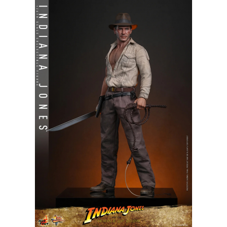 339€ Indiana Jones Figura Movie Masterpiece 1/6 Indiana Jones 30 cm