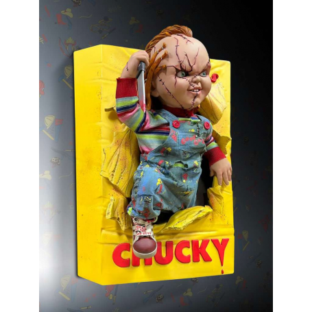 1149€ Novia de chucky - chucky life size wall sculpture