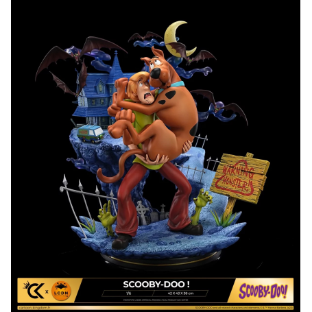 Scooby-Doo Diorama 1/6 Sam y Scooby 42cm