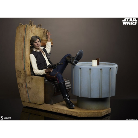 925€ Star Wars Episode IV Mixed Media Estatua Premium Format Han Solo: Sorry About the Mess 32 cm