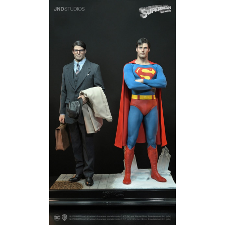 Superman y Clark Kent JND Christopher Reeve