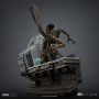 345€ Alien 3 Estatua 1/10 Art Scale Ellen Ripley and Dog Alien 23 cm