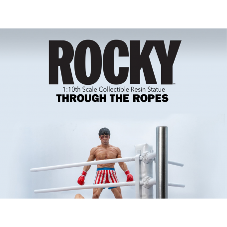 365€ Rocky Over Drago Through The Ropes 1/10 Statue