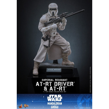 269€ Star Wars: The Mandalorian & Grogu Movie Masterpiece Figura 1/6 Imperial Remnant AT-RT Driver 30 cm