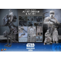 525€ Star Wars: The Mandalorian & Grogu Movie Masterpiece Set de Figuras 1/6 Imperial Remnant AT-RT Driver & AT-RT 60 cm