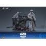 525€ Star Wars: The Mandalorian & Grogu Movie Masterpiece Set de Figuras 1/6 Imperial Remnant AT-RT Driver & AT-RT 60 cm