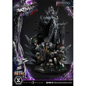 3899€ DC Comics Museum Masterline Statue 1/3 Dark Nights: Death Metal The Batman Who Laughs & Robin King DX Bonus 85 cm