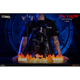 1395€ The Crow Eric Draven Luxury Eternal Edition 1/4 Plus Format Statue