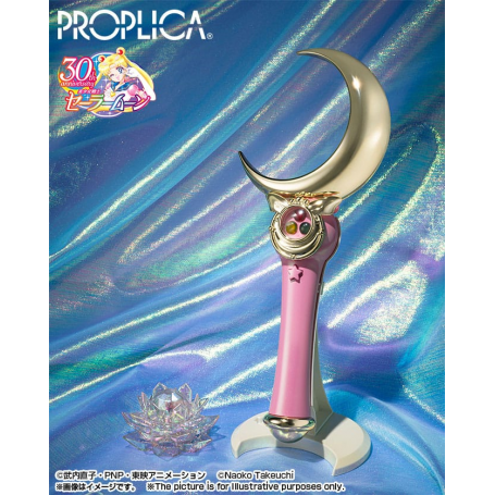 Sailor Moon Réplica Proplica 1/1 Moon Stick Brilliant Color Edition 26 cm