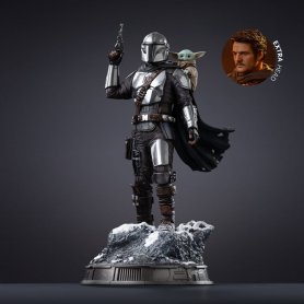 239€ The Mandalorian & Grogu Estatua 1/10 Art Scale The Mandalorian and Grogu 25 cm