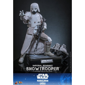 299€ Star Wars: The Mandalorian & Grogu Movie Masterpiece Figura 1/6 Imperial Remnant Snowtrooper 30 cm