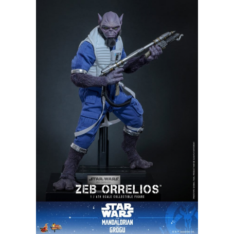 329€ Star Wars Movie Masterpiece Figura 1/6 Zeb Orrelios 33 cm