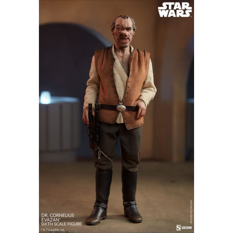 Star Wars Episode IV Figura Scum & Villainy 1/6 Doctor Cornelius Evazan 30 cm