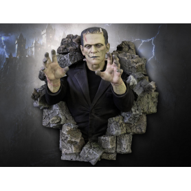 1399€ Escultura mural de Frankenstein a tamaño natural
