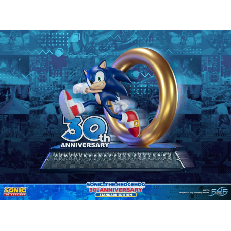 Sonic the Hedgehog Estatua Sonic the Hedgehog 30th Anniversary 41 cm
