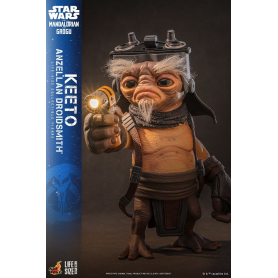 279€ Star Wars: The Mandalorian & Grogu Life-Size Masterpiece Figura a escala real Keeto (Anzellan Droidsmith) 26 cm