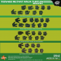 419€ Las Tortugas Ninja One:12 Collective Figuras 1/12 Boxed Set 17 cm