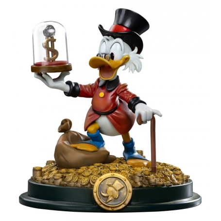 299€ Duck Tales Estatua 1/10 Art Scale Uncle Scrooge McDuck 17 cm
