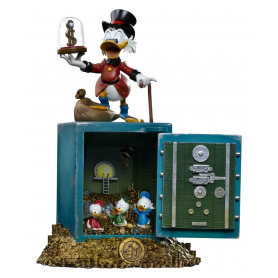 699€ Duck Tales Estatua 1/10 Art Scale Uncle Scrooge McDuck and Nephews 30 cm
