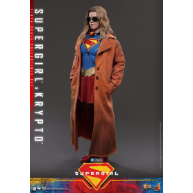 319€ DC Comics Movie Masterpiece Set de Figuras Supergirl & Krypto 28 cm