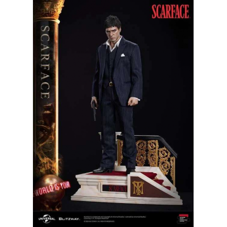 699€ El precio del poder SCARFACE Estatua Superb Scale 1/4 Tony Montana 53 cm