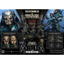 4299€ Aliens vs. Predator (Comic) Ultimate Premium Masterline Statue 1/4 Machiko & Broken Tusk Predator DX Bonus Version 84 cm