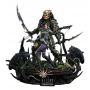4299€ Aliens vs. Predator (Comic) Ultimate Premium Masterline Statue 1/4 Machiko & Broken Tusk Predator DX Bonus Version 84 cm