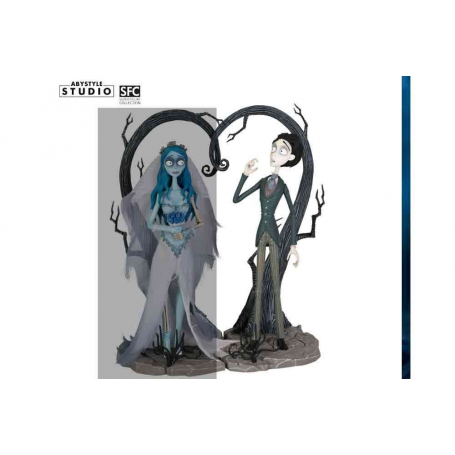 SET LA NOVIA CADAVER VICTOR + EMILY 1:10 21cm