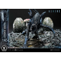629€ Aliens (Film) Ultimate Diorama Masterline Estatua Warrior Xenomorph for Queen Alien 23 cm