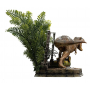 245€ Jurassic Park Estatua Icons T-Rex Breakout Set A 17 cm