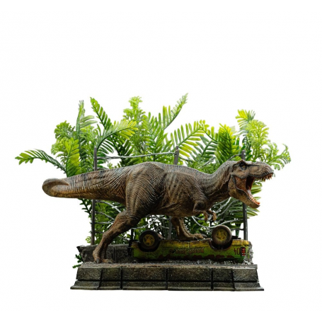 245€ Jurassic Park Estatua Icons T-Rex Breakout Set A 17 cm