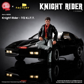 415€ Vehículo KITT ( 40cm) a escala 1:12 y figura de acción de Michael Knight de Knight Rider