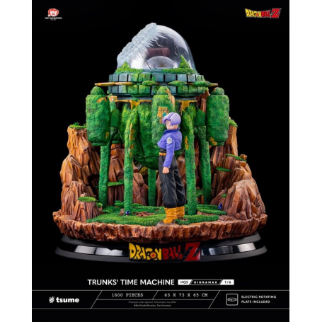 1349€ Dragon Ball Z Figura 1/6 HQS Dioramax Trunks' Time Machine