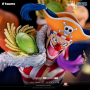 1929€ One Piece Figura 1/4 HQS Dioramax Buggy the Clown